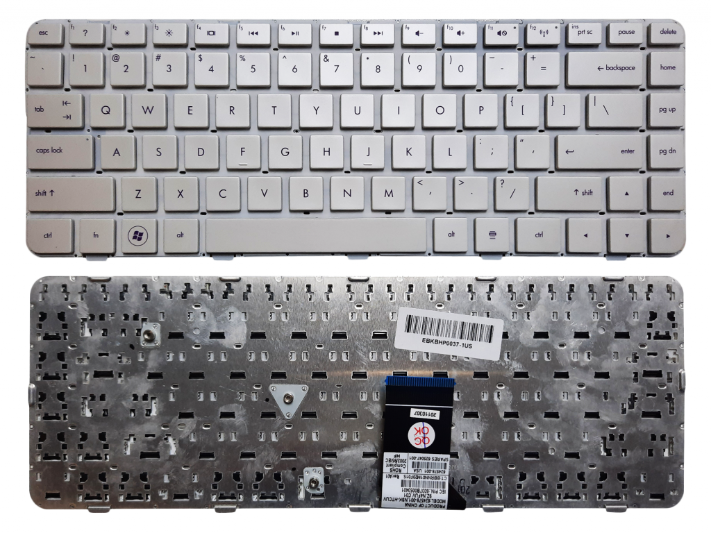 TECLADO HP DM4 1000 BLANCO EN INGLES Jorgecorrea Uy