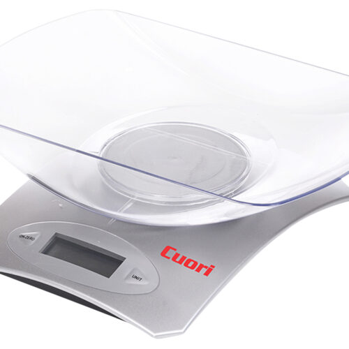BALANZA DE COCINA DIGITAL CUORI 5KG MOD. CUO870