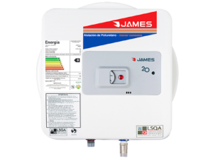 CALEFÓN JAMES 20 LITROS ACERO PRISMA