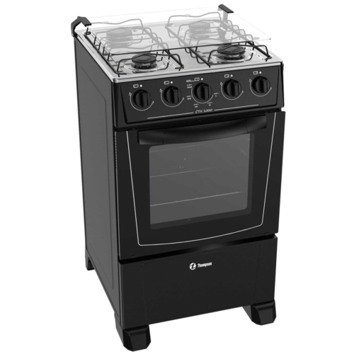 COCINA THOMPSON A GAS MOD. CTH 1000 NEGRO