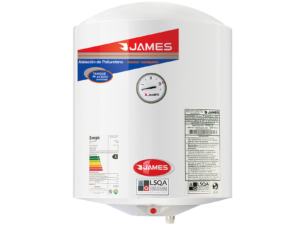 CALEFÓN JAMES 30LTS ACERO CILÍNDRICO