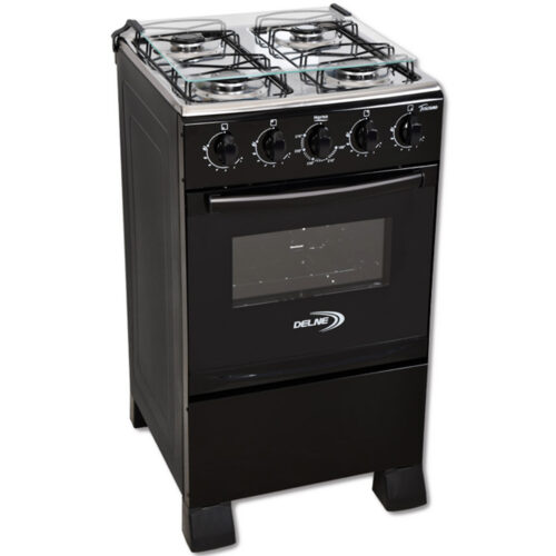 COCINA DELNE TODA A GAS MOD. TOSCANA NEGRA