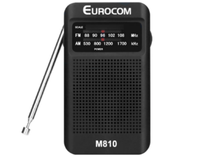 RADIO PORTÁTIL EUROCOM AM/FM MOD. M810