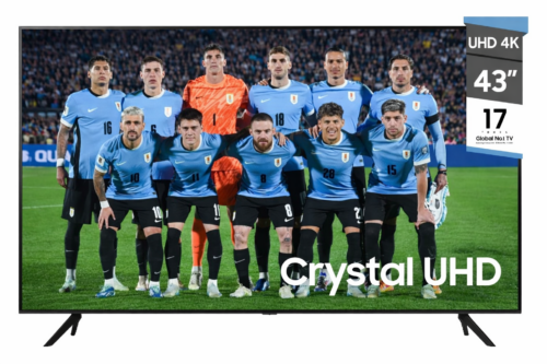 SMART TV SAMSUNG UHD 43" CRYSTAL PROCESSOR 4K DYNAMIC COLOR