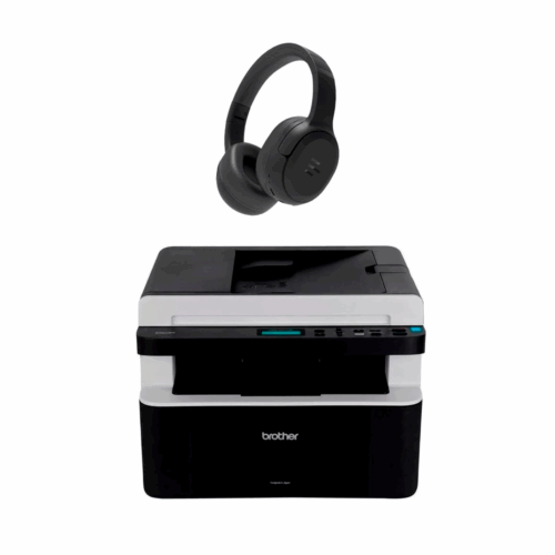 Impresora multifunción monocromática Brother DCP DCP-1617NW con wifi + Auricular bt Regalo