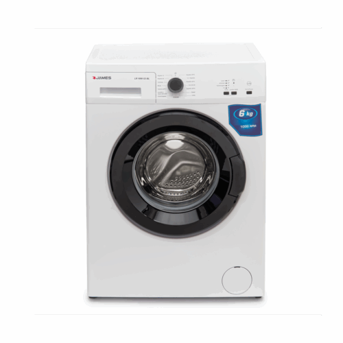 LAVARROPAS JAMES C/FRONTAL 6KG RPM REGULABLE MOD. LR 1006 G3 BL