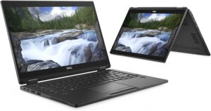 Laptop Latitude Latitude 7390 2 N 1 I5 8va 8256 Ssd 8 Ram Negro (Reacondicionado)
