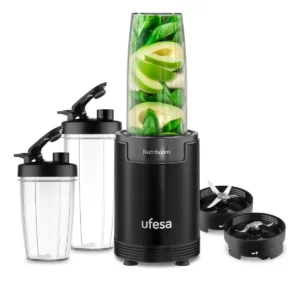 Licuadora Ufesa Nutriboom 900w Ideal Batidos 2 Jarras + Tapas