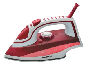 Plancha A Vapor. Placa Acero 2200 W. Roja Hausberg