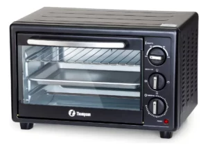 Horno Eléctrico Thompson Het 25 K Termostato Color Negro