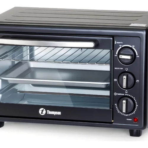 Horno Eléctrico Thompson Het 25 K Termostato Color Negro