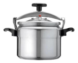 Olla A Presión 11 Litros Cuori Venus Aluminio Color Plateado