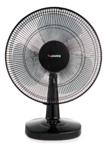 Ventilador De Mesa James Vmj 16a Bk Oscilante 55w 40 Cm Negro Negro Plástico 3