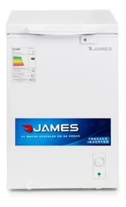 Freezer Horizontal James 99 Lts Fhj 100 Inverter Color Blanco
