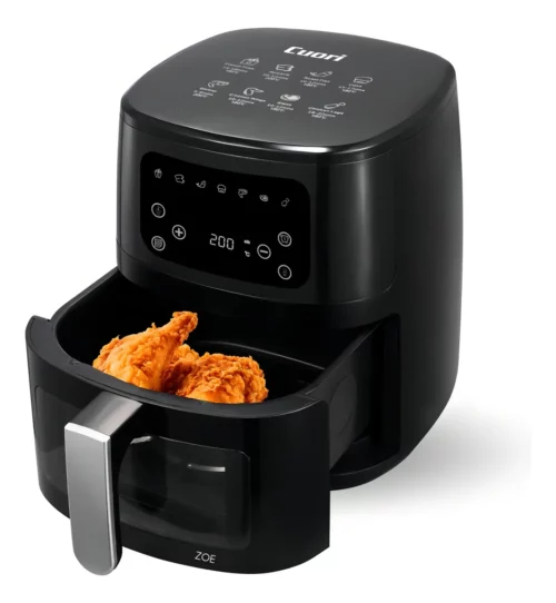 Freidora Sin Aceite Airfryer Digital Cuori Zoe 5 Lt 200oc Negro - Imagen 2