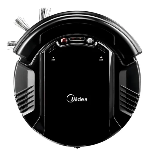 Aspiradora Robot Midea F4 C/ Remoto 480 Pa Color Negro - Imagen 3