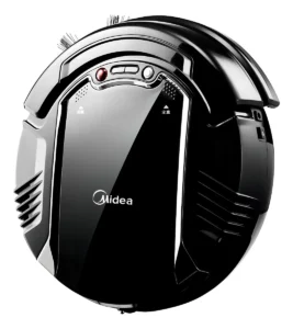 Aspiradora Robot Midea F4 C/ Remoto 480 Pa Color Negro