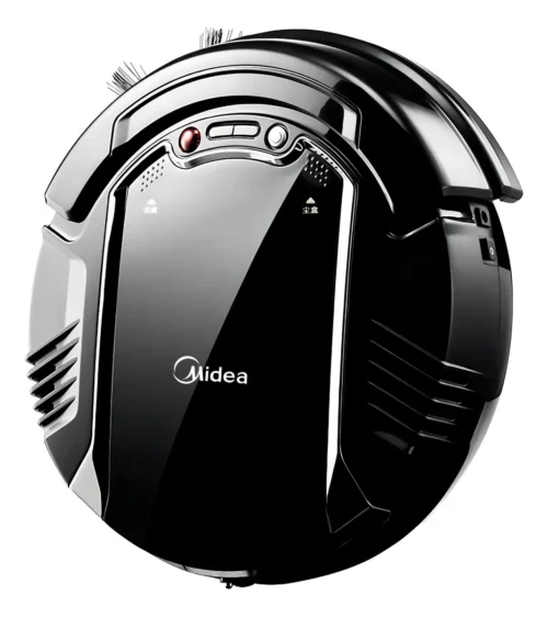 Aspiradora Robot Midea F4 C/ Remoto 480 Pa Color Negro