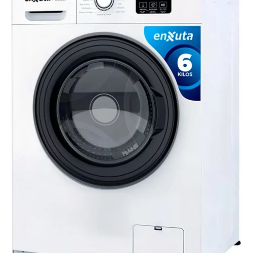 Lavarropas Carga Frontal Enxuta Lenx0650dw Color Blanco