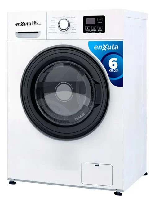 Lavarropas Carga Frontal Enxuta Lenx0650dw Color Blanco