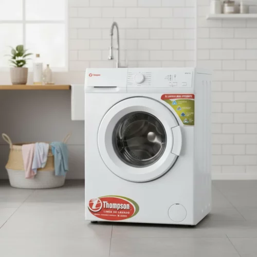 Lavarropas Automático Thompson Lr 611 Blanco 6kg - Imagen 3