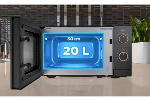 Microondas 20l Midea Inverter Negro Mmop01mz-mmpfbk - Imagen 2