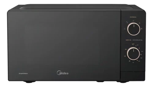 Microondas 20l Midea Inverter Negro Mmop01mz-mmpfbk