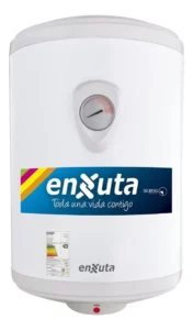Calefon Termotanque Enxuta 30 Litros Acero Color Blanco