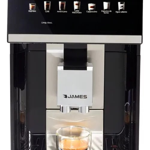 Cafetera Automática James 7000 1500w 15 Bar Granos De Café Color Negro