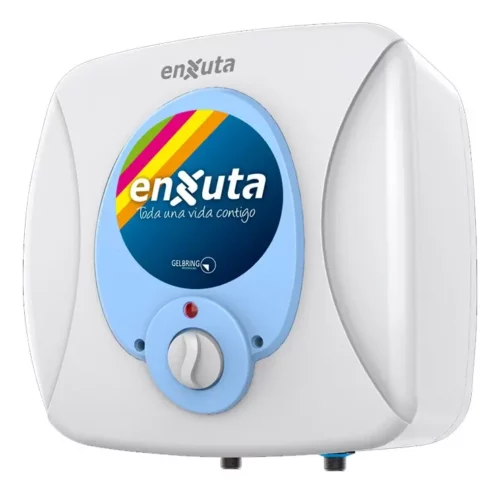 Termotanque Enxuta Acero 10 Litros Línea Prisma Color Blanco