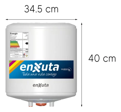Termotanque Eléctrico Enxuta 15L Blanco Clase C Modelo Tenx2115-1 - Imagen 2