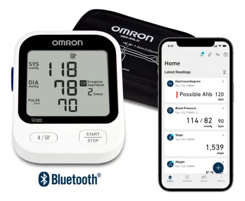 Tensiómetro Digital Omron Hem-716 Automático Para Brazo Color Blanco - Imagen 3