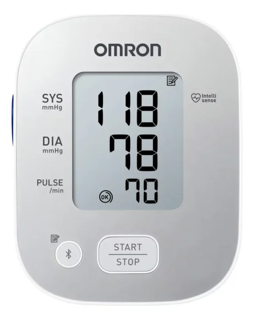 Tensiómetro Digital Omron HEM-7144T2 Automático Para Brazo Color Blanco - Imagen 3