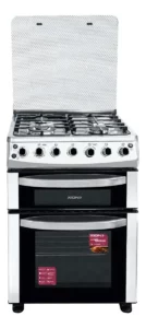 Cocina Combinada Xion Doble Horno 4h Encendido Eletrico Gris